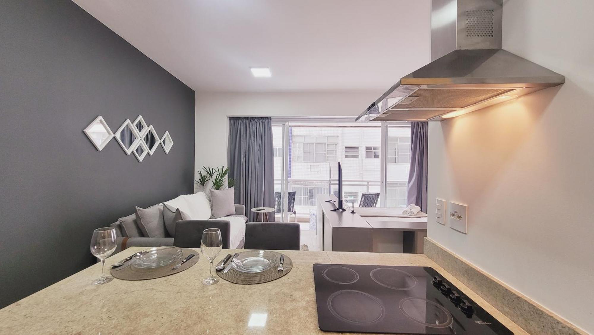 Book Santos - Unlimited 618 - Veja E Escute O Mar Apartment Ngoại thất bức ảnh